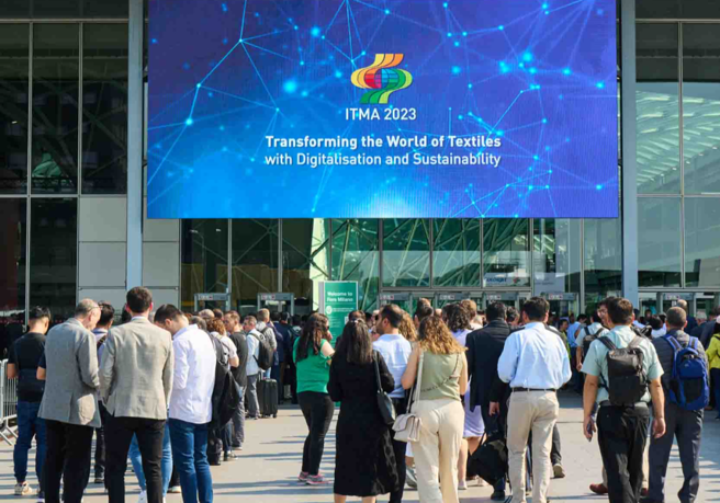 &ldquo;變革紡織世界&rdquo;ITMA2023在意大利米蘭隆重開幕，國際紡織機械聯合展舉行觀眾推介活動。