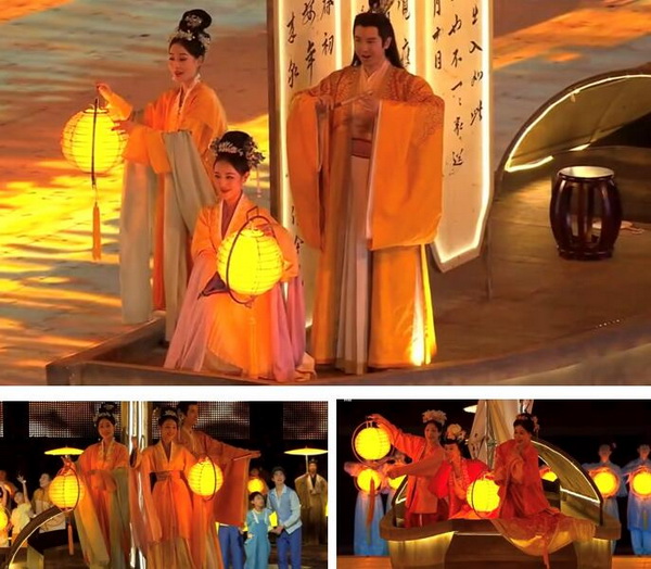 揭秘，亞運會開幕式服裝出處在這，楚艷水墨入詩畫