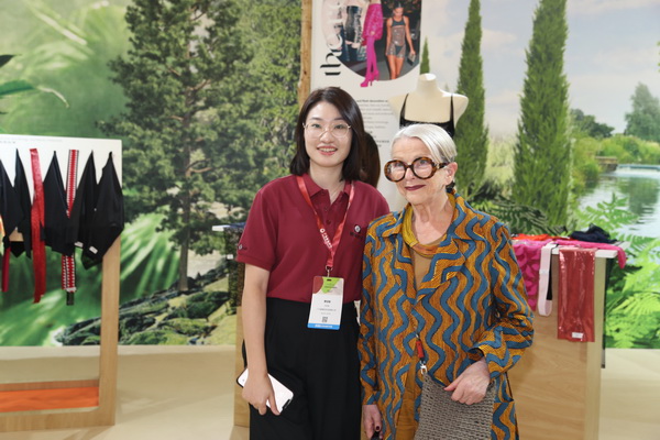 高端女士內衣面輔料供應商--健萌紡織盛裝參加INTERFILIERE Shanghai 