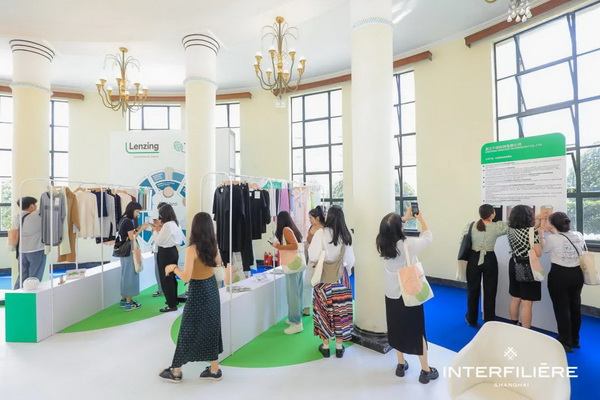 蘭精亮相2023 INTERFILIERE Shanghai, 循環低碳共護綠色星球