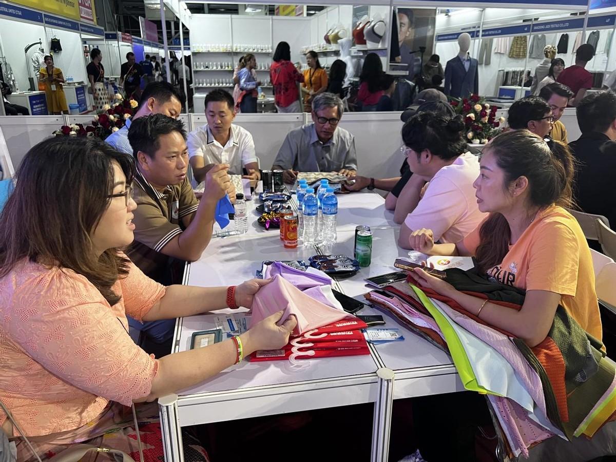 共創中緬紡織新時代，2023年浙江國際貿易（緬甸）展覽會圓滿收官