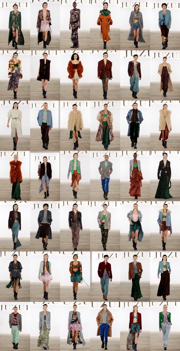 中國芍藥綻放2024秋冬紐約時裝周 王陶攜手梅耶·馬斯克奉上玖姿JUZUI“繁花”大秀