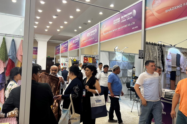 46家企業組團參展!柯橋首個中亞紡織展在烏茲別克斯坦舉行