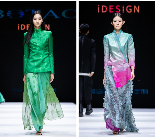 胡兵領銜，BOTAO國風&middot;星漢時裝秀在天津時裝周上演