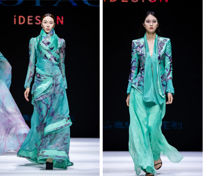 胡兵領銜，BOTAO國風&middot;星漢時裝秀在天津時裝周上演