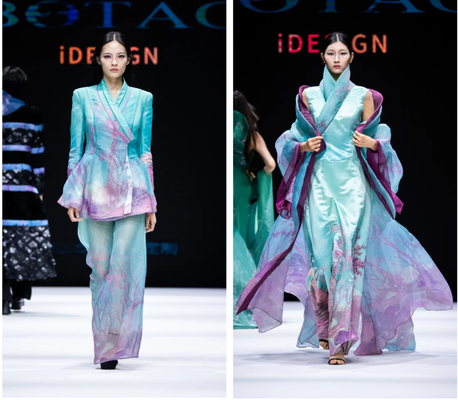 胡兵領銜，BOTAO國風&middot;星漢時裝秀在天津時裝周上演