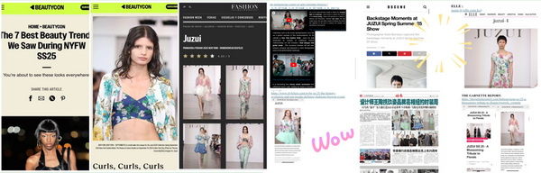 玖姿JUZUI創意總監王陶2025春夏紐約時裝周&ldquo;盛開&rdquo;花樣新中式