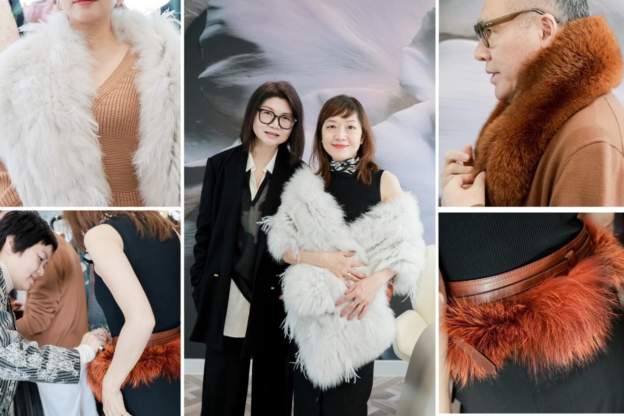 攜手玖姿JUZUI創意總監王陶Taoray Wang 老錢皮草紐約時裝周成新貴