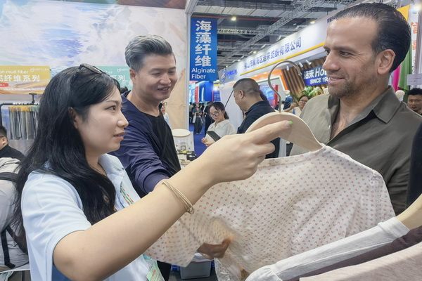 海纖&reg;生物黑科技閃耀intertextile秋冬展，海藻纖維倍受追捧！