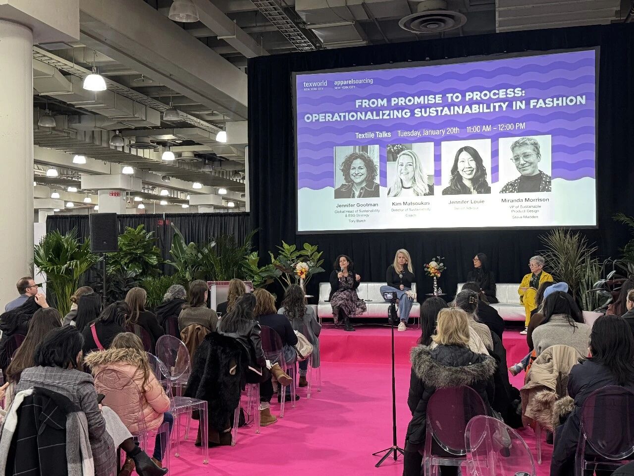 美國TEXWORLD服裝面料展紐約國際服裝采購展APP啟幕