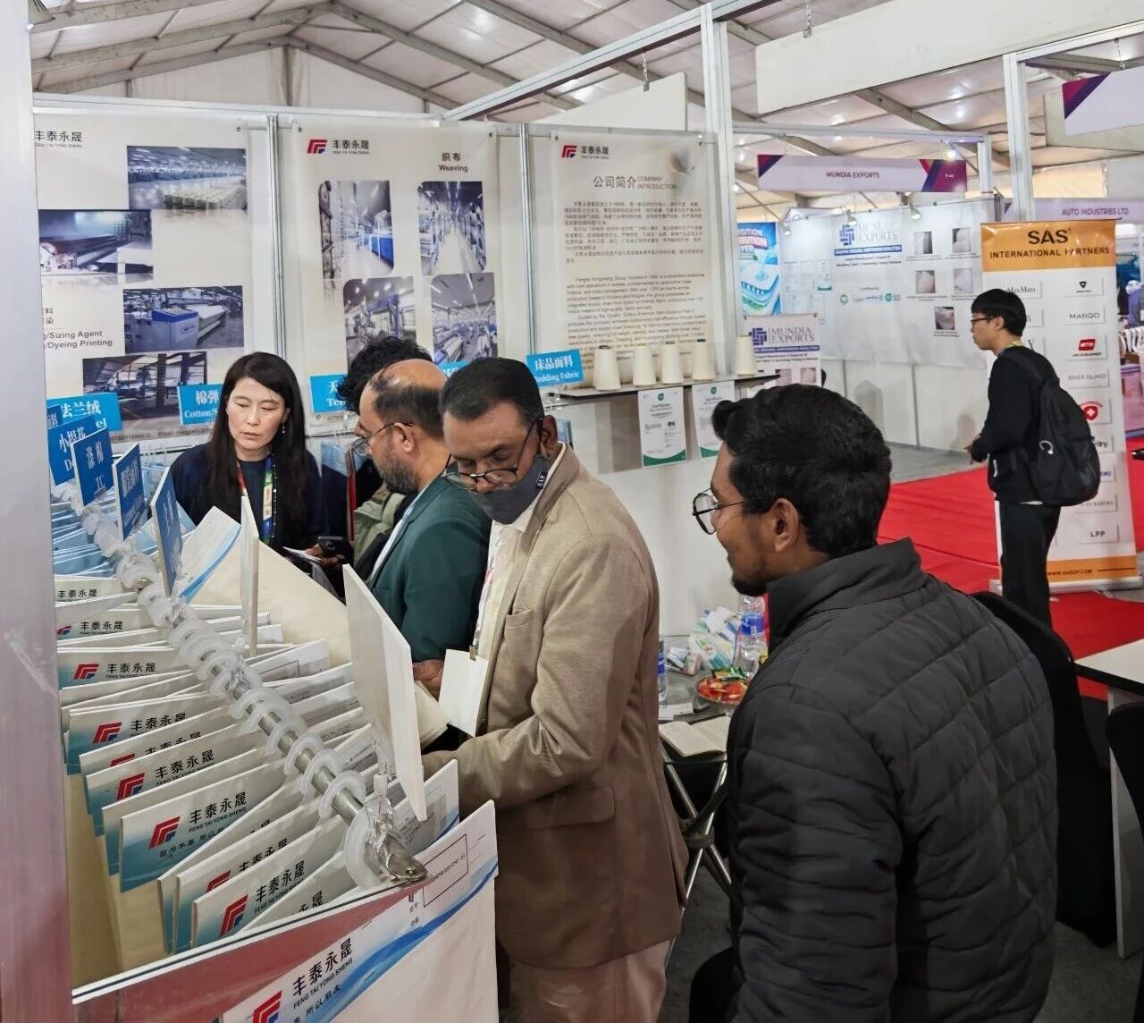 豐泰永晟集團開年參加孟加拉展，出海攬單