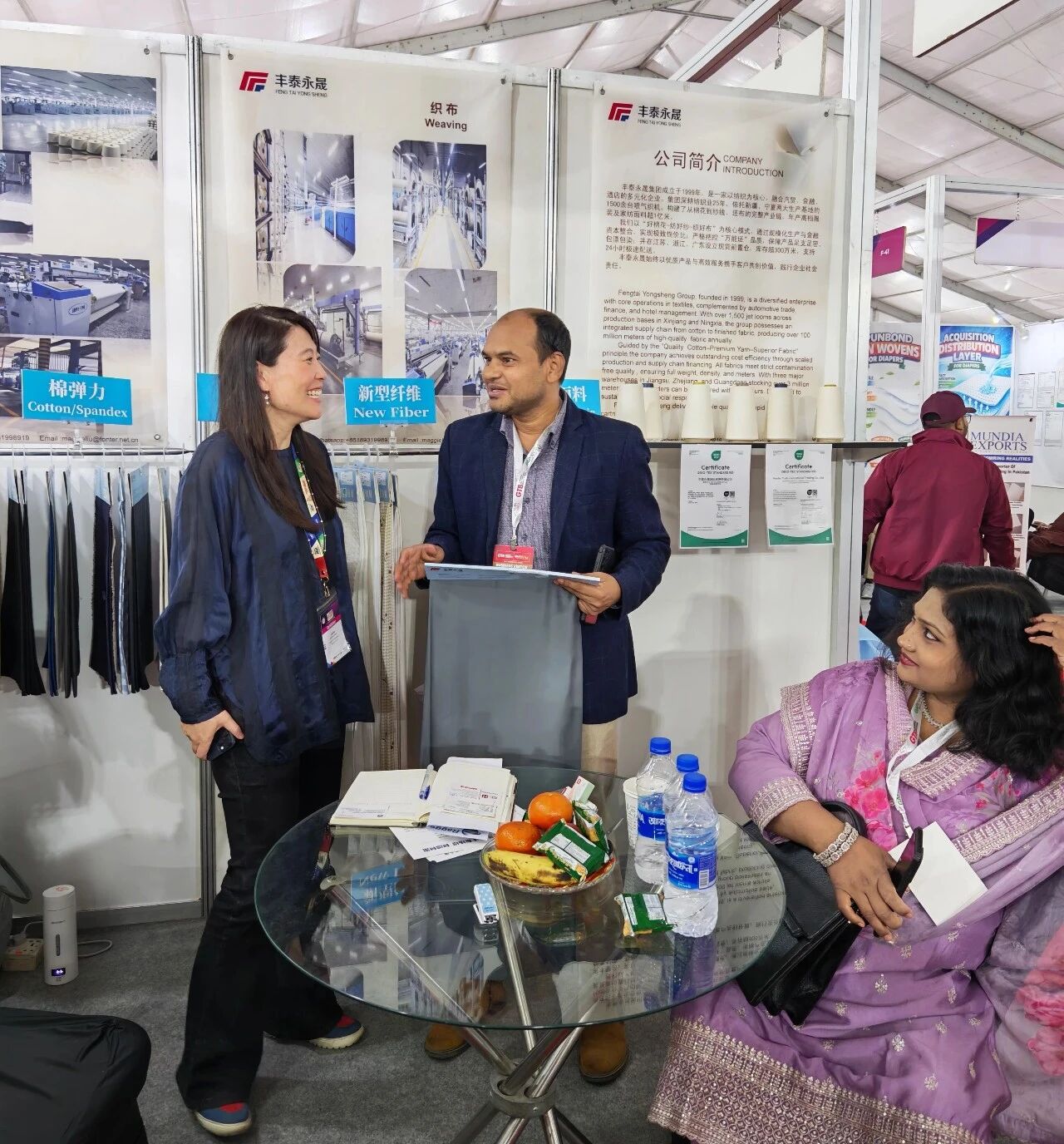 豐泰永晟集團開年參加孟加拉展，出海攬單