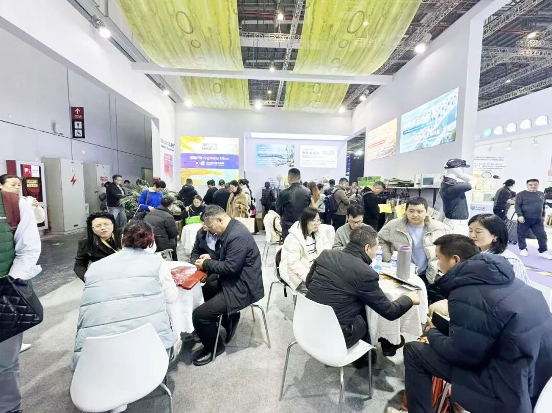 2026intertextile春夏面輔料展圓滿收官，Healcell海纖&reg;生物彰顯海洋纖維硬核實力